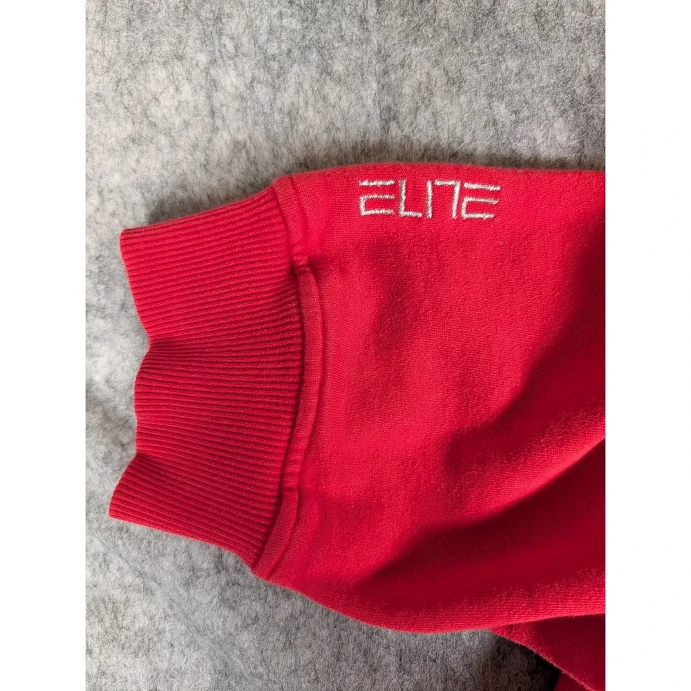 Nike Ohio State Buckeyes‎ Red ELITE Hoodie Swweatshirt Pullover Mens XL